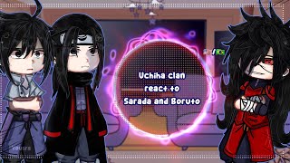 Uchiha clan react 𝕥𝕠 𝕊𝕒𝕣𝕒𝕕𝕒 𝕒𝕟𝕕 𝔹𝕠𝕣𝕦𝕥𝕠 12💥Gacha•🇺🇸🇧🇷•Yousra• [upl. by Eugenie]