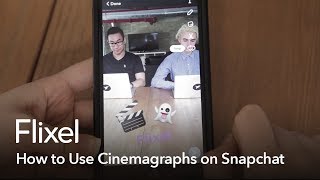 Cinemagraphs on Snapchat [upl. by Gnuoy]