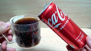 ASMR pouring Coca Cola into a cup to make satisfying sounds Toy ASMR [upl. by Eanore]