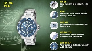 Invicta Pro diver Model 16036 [upl. by Baldwin]