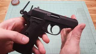 Umarex PPKS legends Blowback Unboxing Review and Shooting test [upl. by Eliam382]