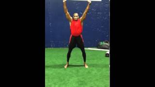 Tim Manson Demonstrates Nate Robinsons Workout No 1 [upl. by Gladdy296]