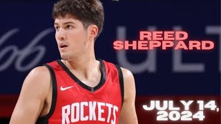 Reed Sheppard Highlights vs Wizards  22 pts 7 ast  2024 NBA Summer League Highlights [upl. by Solomon]