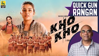 KhoKho Malayalam Movie Review By Baradwaj Rangan  Quick Gun Rangan  Rahul Riji Nair  Rajisha [upl. by Ardnauq]