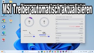 MSI Treiber automatisch aktualisieren über das MSI Center [upl. by Yadsendew]