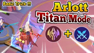 Ling Skill 2 Arlott Titan Mode Sekali Srepet ilang  Update Terbaru Meta Magic chees [upl. by Edobalo716]