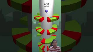 HELIX JUMP BALL GAMES FUN KIDS CASUAL EPS 6 androidgames minecraftgameplayfunnyinhindi stackball [upl. by Eelrefinnej]