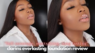 Clarins Everlasting Foundation Review [upl. by Darcy]