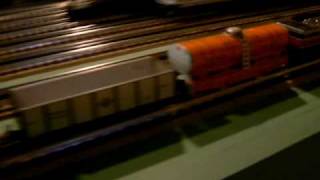 1950 Hafner Windup Tinplate O Gauge Train [upl. by Fanchan]