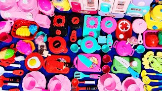 Satisfying with Unboxing Mini kitchen Set  ASMR Toys Collection  Review Toys  Relaxing [upl. by Amerak377]