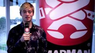 Anime Snacktime TV interview  Crispin Freeman AVCON 2012 [upl. by Phene]