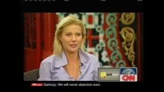 Gwyneth Paltrow interview on CNN talkasia [upl. by Nyrol980]