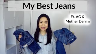 My Best Jeans ft AG amp Mother Denim  English Subs 牛仔裤推荐 [upl. by Enier]