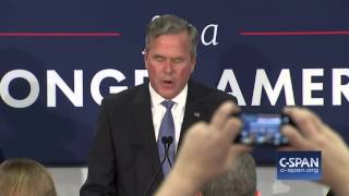 Jeb Bush Suspends Campaign  FULL SPEECH CSPAN [upl. by Ruberta]