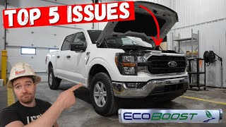 Ford F150 35L EcoBoost V6 Engine Heavy Mechanic Review  Top 5 ISSUES [upl. by Ute29]