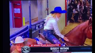 2022 NFR Barrel Racing 7th Go 120722 [upl. by Yeldnarb]