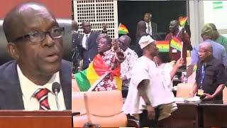 Break NDC Jubilates  Speaker Bagbin speaks on SC ruling suspends parliament [upl. by Hairahcaz]