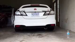 2014 Civic Si Invidia N1 catback [upl. by Sergio]