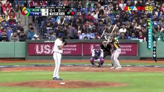 20130302 WBC世界棒球經典賽：澳洲VS中華 ELTA HD 王建民先發 [upl. by Broddy]