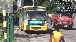 Movimentação de Ônibus Viçosa MG 2  2022 [upl. by Nanreit744]