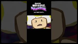 Super Mario Wonder  ULTRASHORT ANIMATION [upl. by Nainatrad]