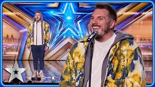 ALL of Mike Woodhams spectacular singing impressions  Britains Got Talent [upl. by Ianej437]