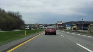 Interstate 70  Pennsylvania Exits 11 to 18 eastbound [upl. by Drabeck]