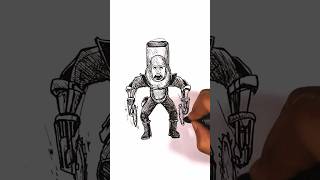 new dual buzzsaw mutant speed drawing shorts drawing skibiditoilet [upl. by Lerrej]