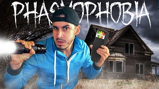 BUSCANDO FANTASMAS CON MI AMIGO PABLO  PHASMOPHOBIA 1 [upl. by Aztiley]