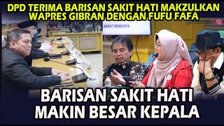 DPD RI BUAT GADUH  DENGAN MENERIMA 30 BARISAN SAKIT HATI YANG INGIN MAKZULKAN GIBRAN [upl. by Bascio]