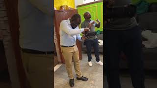 Oga Obinna and Jalango bts youtubeshorts obinatv ogaobinna demwafacebook [upl. by Ydda]