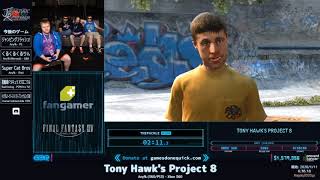 AGDQ 2020 Tony Hawks Project 8 [upl. by Annalise]