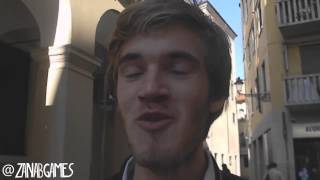 Pewdiepie Marzia REAL VOICE Original [upl. by Ayekam324]