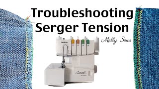 Serger Tension Troubleshooting [upl. by Initof234]