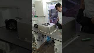 Cutting Zenith Compact worktop for Sink [upl. by Annaihs]