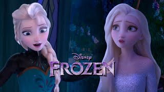 Scenes of Queen Elsa and Jack Frost jealousy  Frozen 3 Rapunzel and Anna Fanmade Scene [upl. by Lafleur962]