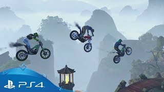 Trials Rising  Closed Beta Gameplay Trailer  PS4 [upl. by Anyotal]