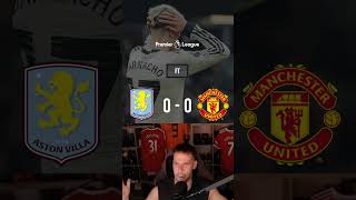 Man Utd 0 Ashton Villa 0 review snore fest at Villa Park manutd manchesterunited [upl. by Ermentrude]