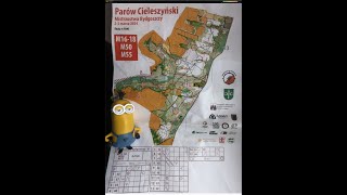 Mistrzostwa Bydgoszczy Orienteering weekend Stage 1 Parów Cieleszyński 2 March 2024 [upl. by Renner197]