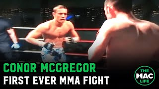 Conor McGregors First MMA Fight [upl. by Anihsat344]