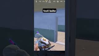 1vs4 bolte Flokigamer7778 pubg bgmiliverankpushteamcode pubgmobile mobilegame [upl. by Asikal659]