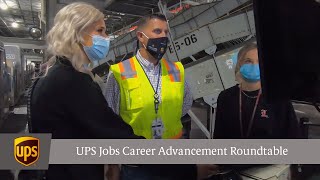 UPS Jobs Career Advancement Roundtable [upl. by Harhay]