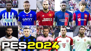 PES 2021 actualizado al 20232024  OPTION FILE PS4  PS5  PC  TUTORIAL [upl. by Radford]