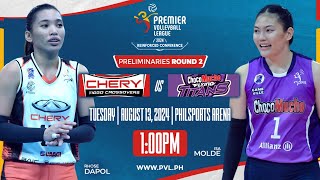 CHERY TIGGO vs CHOCO MUCHO  Full Match  Preliminaries  2024 PVL Reinforced Conference [upl. by Truk]