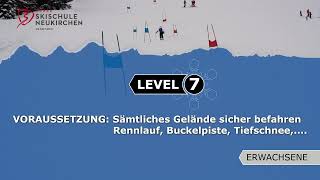 Einteilungsvideos Erwachsene Skischule Neukirchen Level 7 [upl. by Dibri]