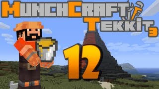 MunchCraft Tekkit  Episode 12  Diamond Quest [upl. by Tingey]