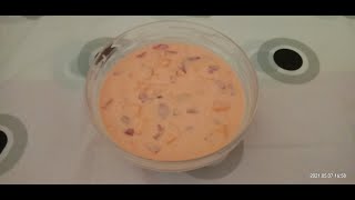 Mango Salad RecipeOvercomer vlog [upl. by Llednar]