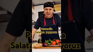 Panzanella salatsı mı o Panzanella Panzanellasalatası salata salatatarifleri sagliklitarifler [upl. by Amedeo]