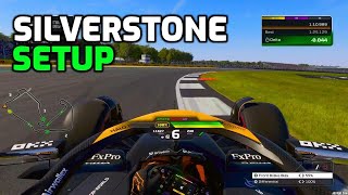 F1 24 SILVERSTONE HOTLAP  SETUP 125055 [upl. by Coyle]