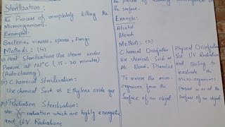 sterilization and disinfection in microbiology [upl. by Dahle126]